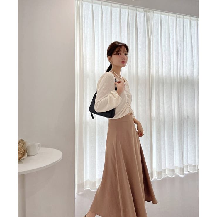 ミニボタンシャーリングブラウス | by muni:r | 詳細画像2 