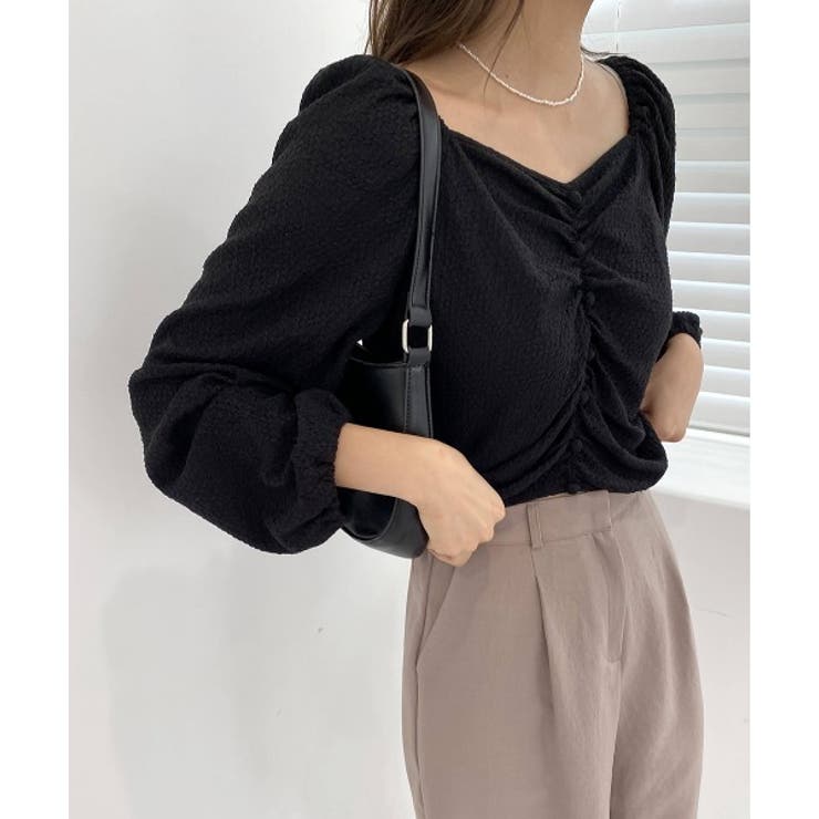 ミニボタンシャーリングブラウス | by muni:r | 詳細画像22 