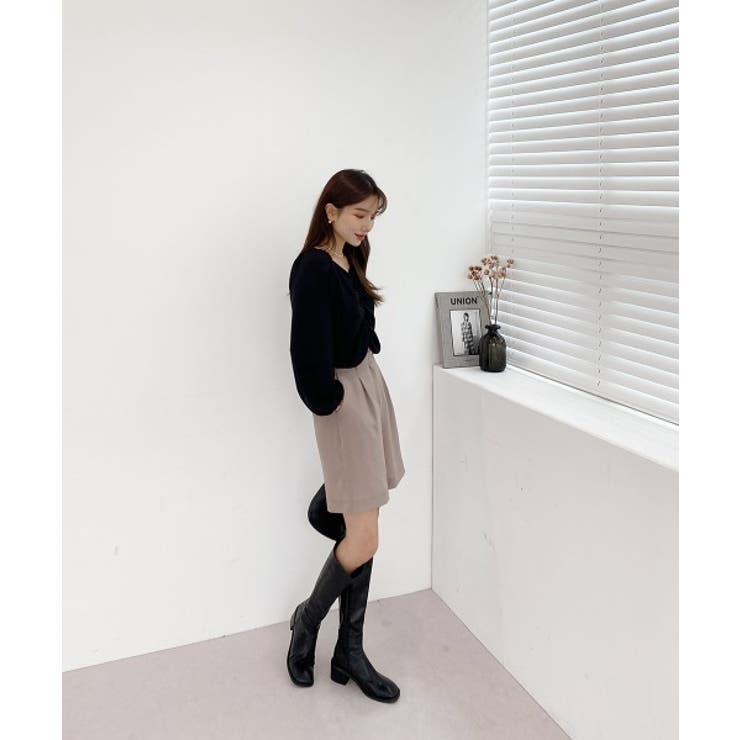 ミニボタンシャーリングブラウス | by muni:r | 詳細画像24 