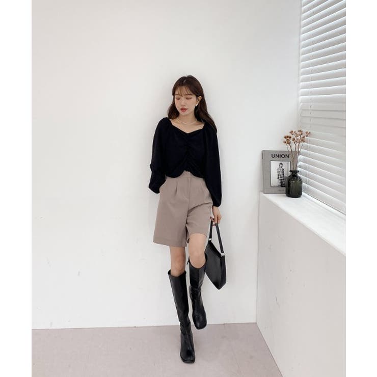 ミニボタンシャーリングブラウス | by muni:r | 詳細画像26 