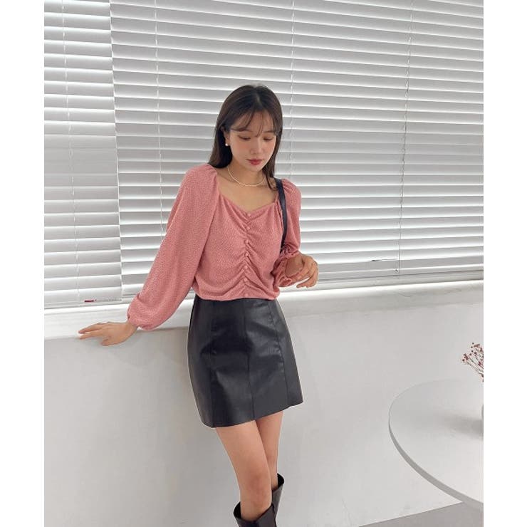 ミニボタンシャーリングブラウス | by muni:r | 詳細画像33 