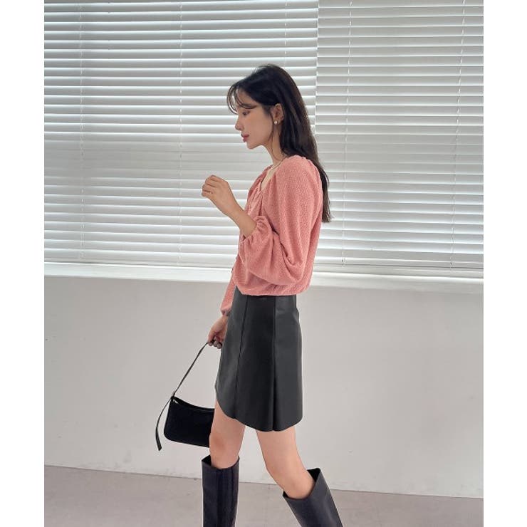 ミニボタンシャーリングブラウス | by muni:r | 詳細画像36 