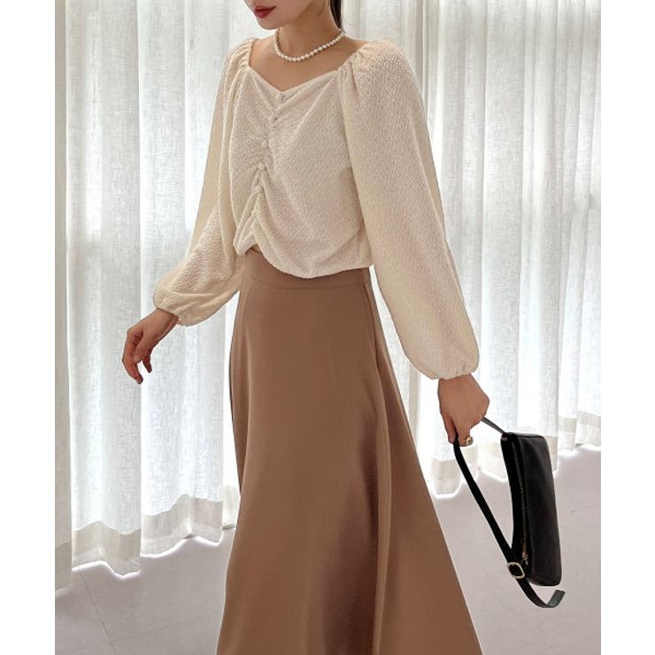 ミニボタンシャーリングブラウス | by muni:r | 詳細画像4 