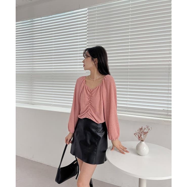 ミニボタンシャーリングブラウス | by muni:r | 詳細画像42 