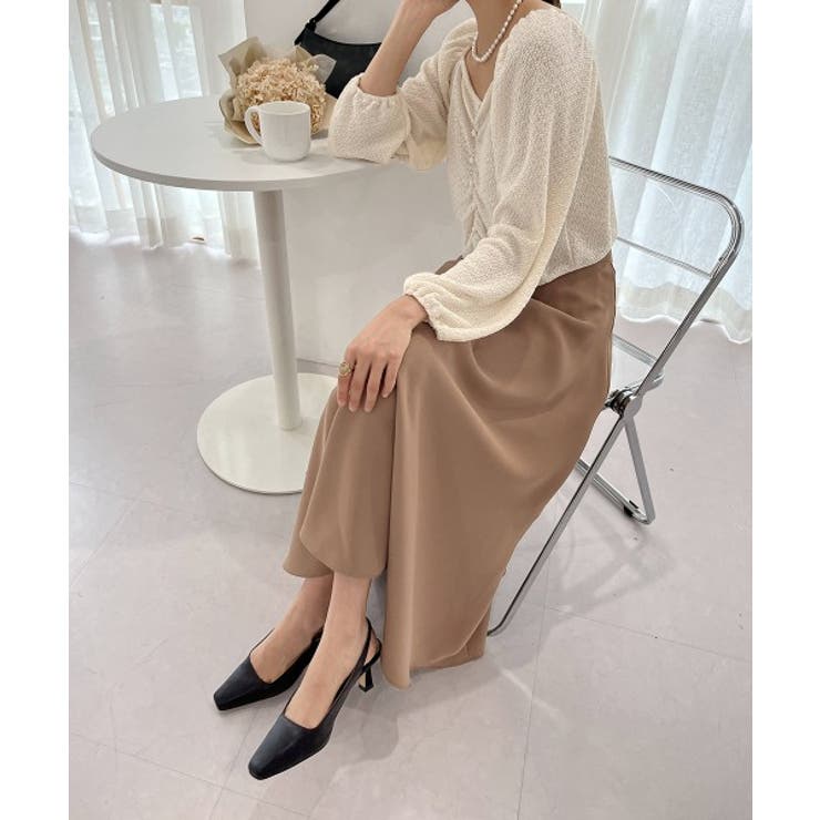 ミニボタンシャーリングブラウス | by muni:r | 詳細画像7 