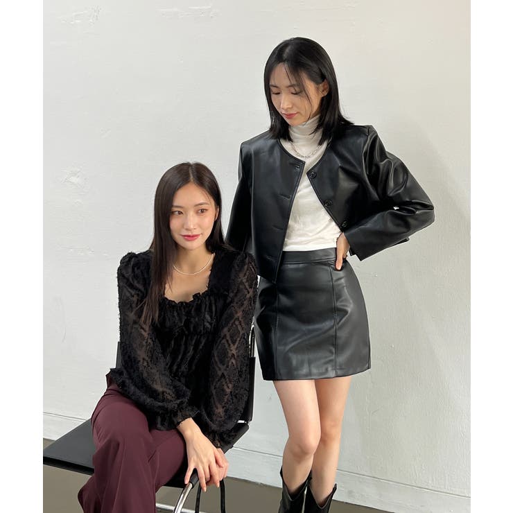 ソフトフェザーブラウス | by muni:r | 詳細画像11 