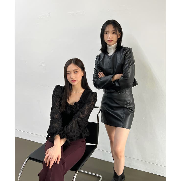 ソフトフェザーブラウス | by muni:r | 詳細画像12 