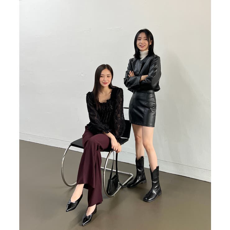 ソフトフェザーブラウス | by muni:r | 詳細画像15 