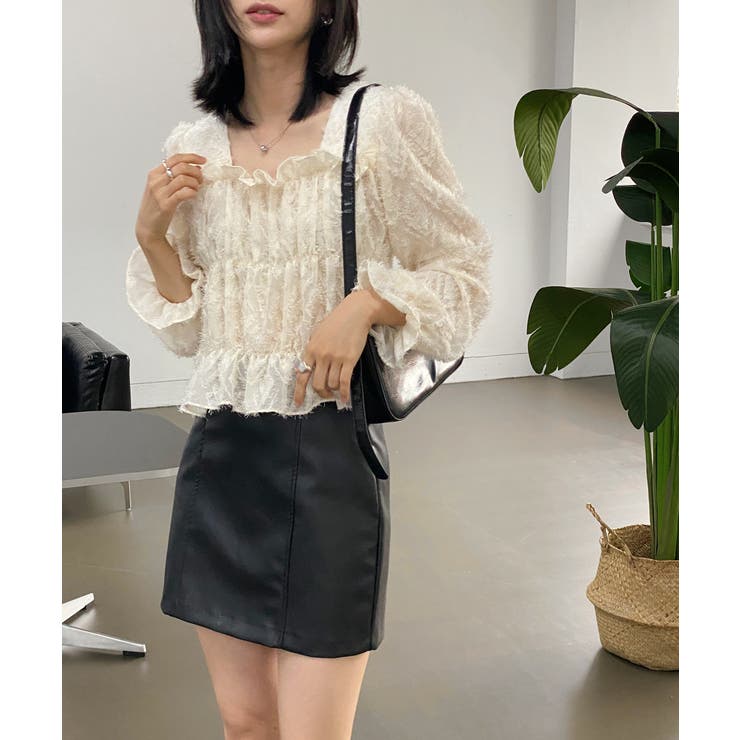 ソフトフェザーブラウス | by muni:r | 詳細画像18 