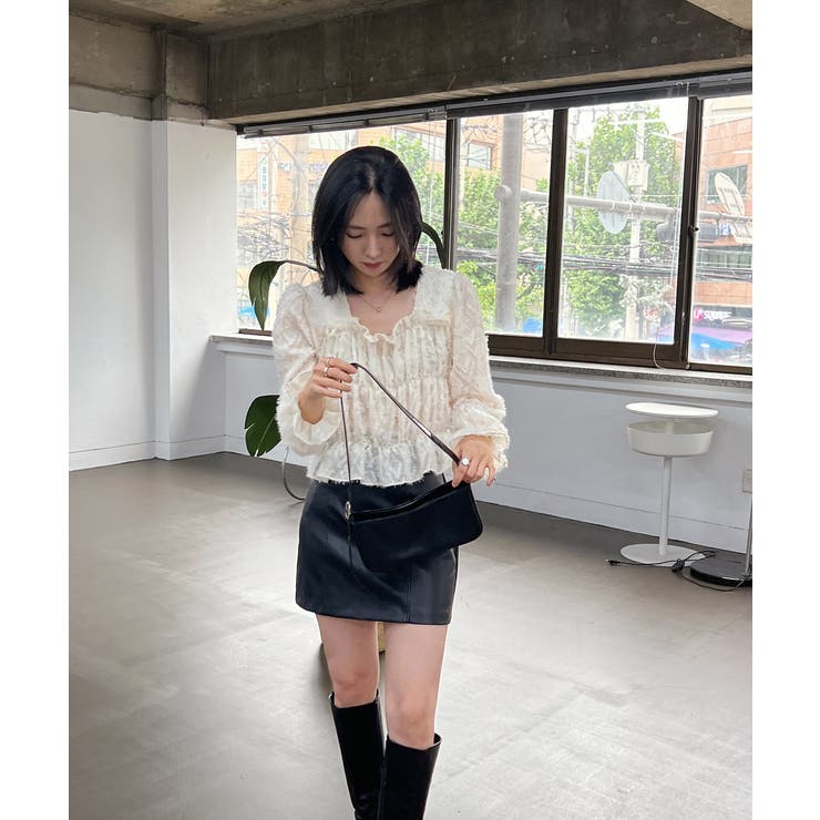 ソフトフェザーブラウス | by muni:r | 詳細画像24 