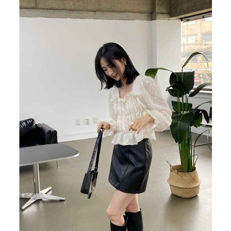 ソフトフェザーブラウス | by muni:r | 詳細画像28 