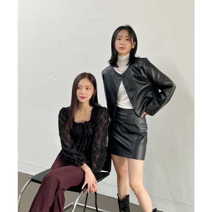 ソフトフェザーブラウス | by muni:r | 詳細画像9 