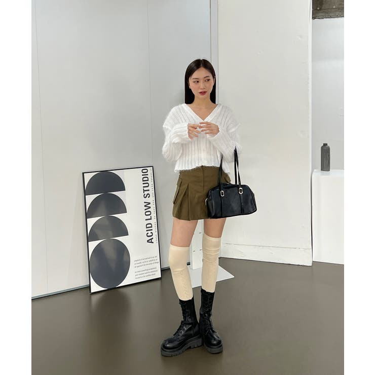 ソフトアンゴラ風カーディガン | by muni:r | 詳細画像14 