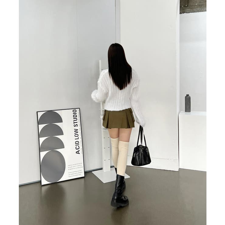 ソフトアンゴラ風カーディガン | by muni:r | 詳細画像15 