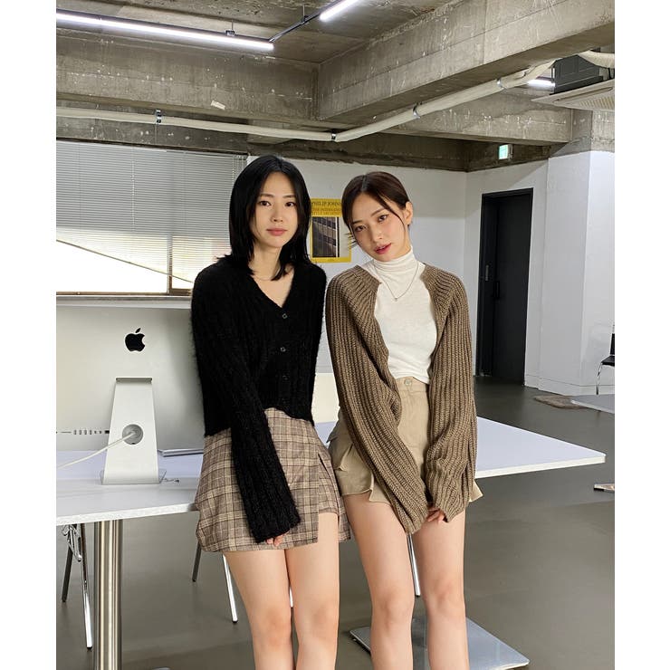 ソフトアンゴラ風カーディガン | by muni:r | 詳細画像25 