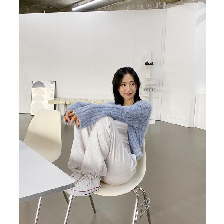 ソフトアンゴラ風カーディガン | by muni:r | 詳細画像43 