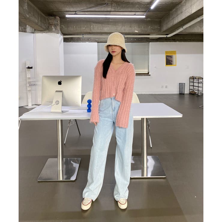 ソフトアンゴラ風カーディガン | by muni:r | 詳細画像50 