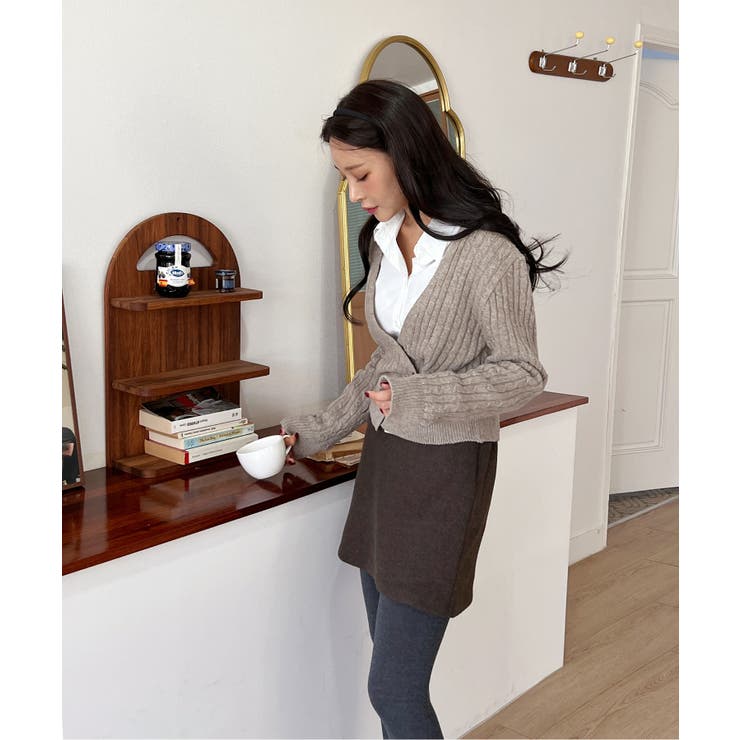 2WAYケーブルラップニット | by muni:r | 詳細画像11 