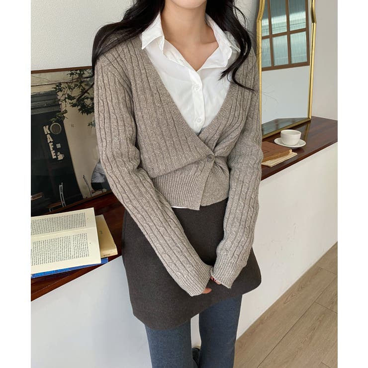 2WAYケーブルラップニット | by muni:r | 詳細画像14 