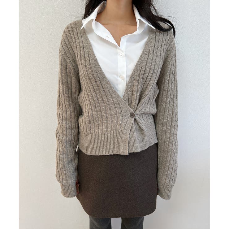 2WAYケーブルラップニット | by muni:r | 詳細画像16 