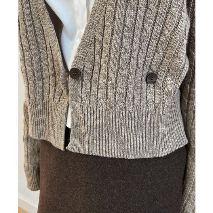 2WAYケーブルラップニット | by muni:r | 詳細画像19 