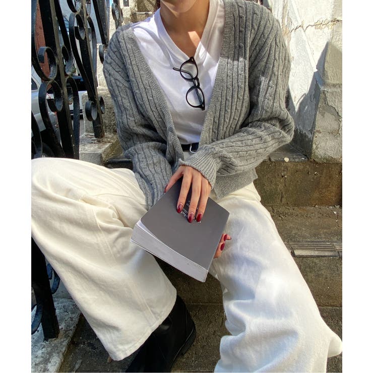 2WAYケーブルラップニット | by muni:r | 詳細画像25 