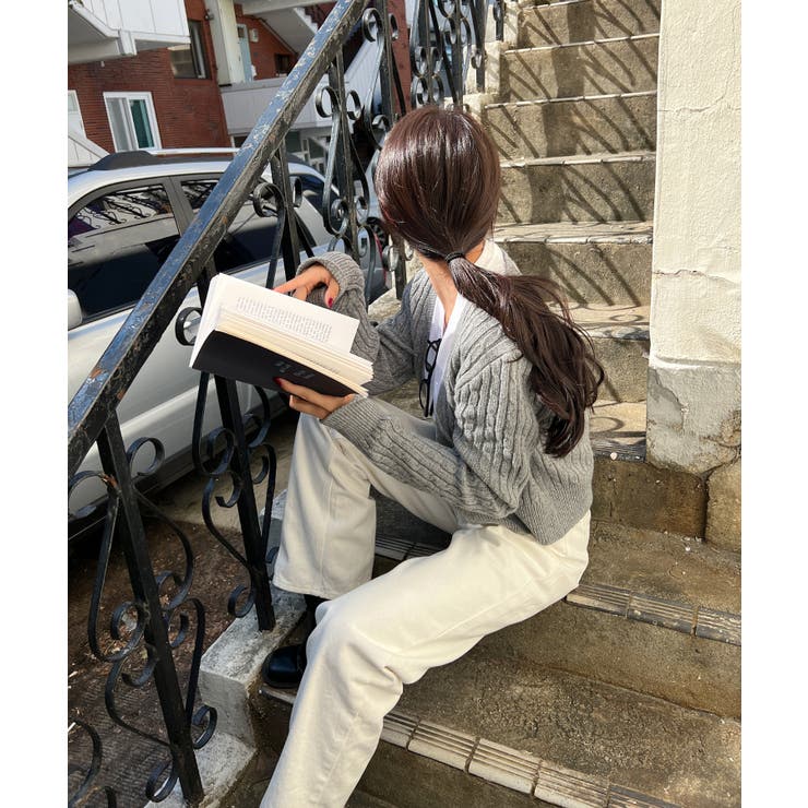 2WAYケーブルラップニット | by muni:r | 詳細画像26 