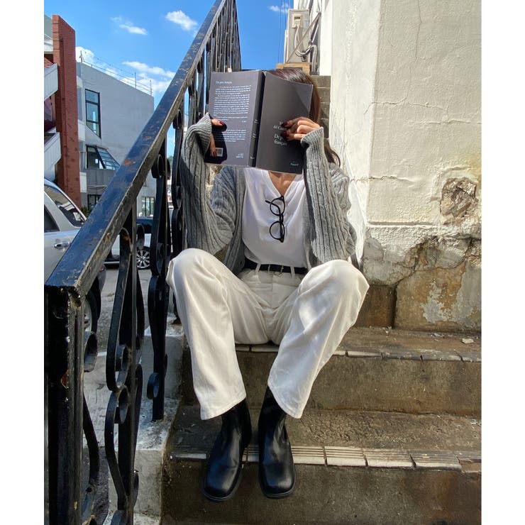 2WAYケーブルラップニット | by muni:r | 詳細画像29 