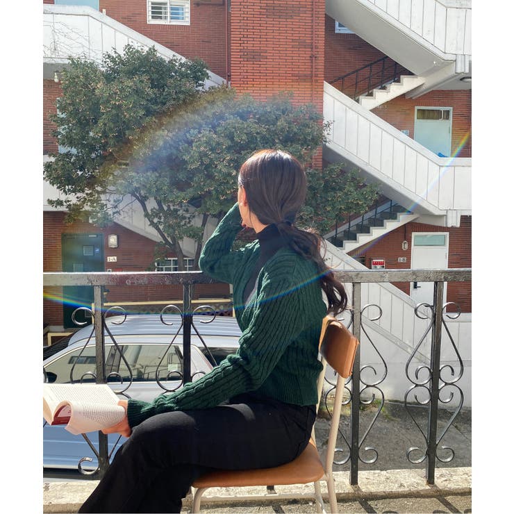 2WAYケーブルラップニット | by muni:r | 詳細画像37 