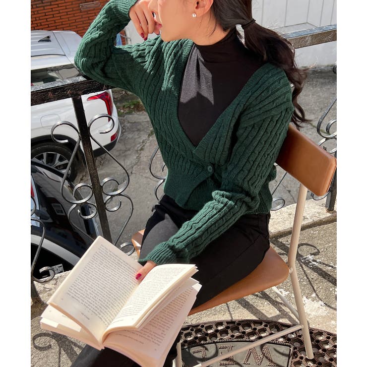 2WAYケーブルラップニット | by muni:r | 詳細画像42 