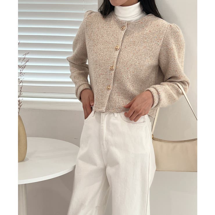 ゴージャスボタンパフジャケット | by muni:r | 詳細画像1 