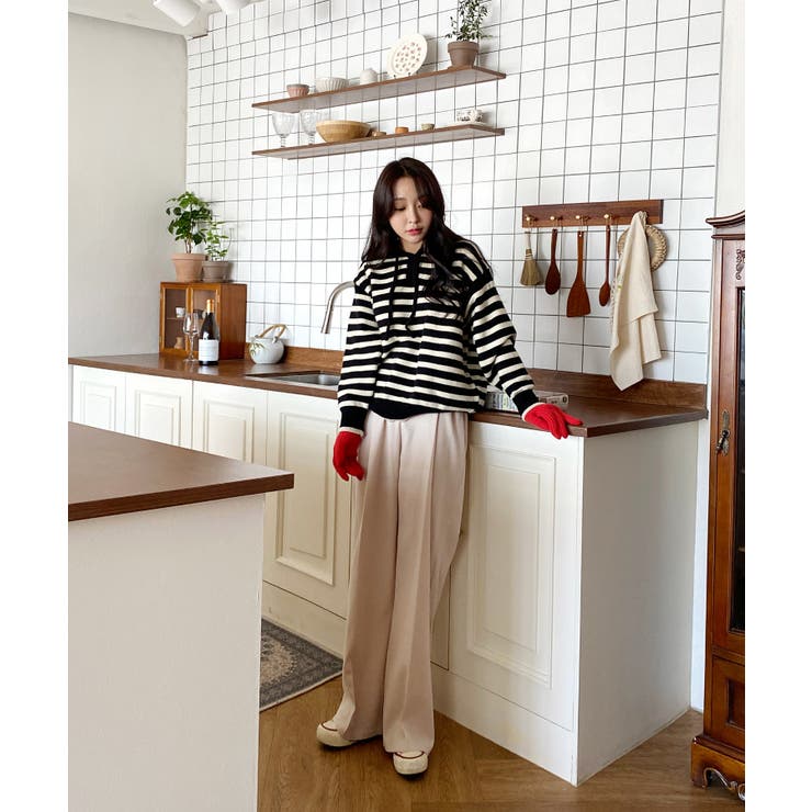 無地ロングニットスマホ対応手袋 | by muni:r | 詳細画像24 