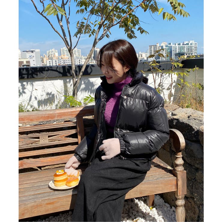 無地ロングニットスマホ対応手袋 | by muni:r | 詳細画像35 