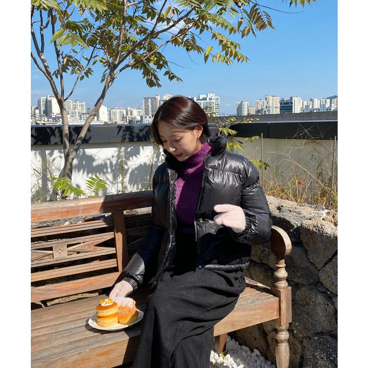 無地ロングニットスマホ対応手袋 | by muni:r | 詳細画像36 