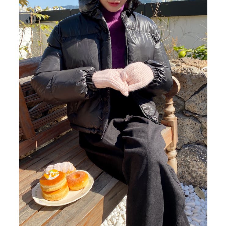 無地ロングニットスマホ対応手袋 | by muni:r | 詳細画像37 