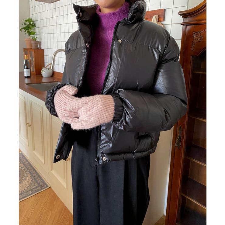 無地ロングニットスマホ対応手袋 | by muni:r | 詳細画像42 