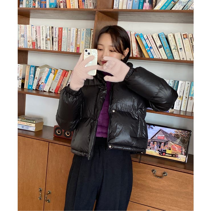 無地ロングニットスマホ対応手袋 | by muni:r | 詳細画像43 