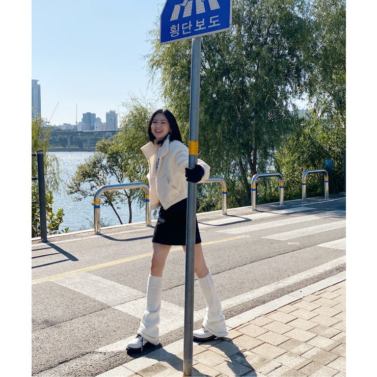 無地ロングニットスマホ対応手袋 | by muni:r | 詳細画像49 