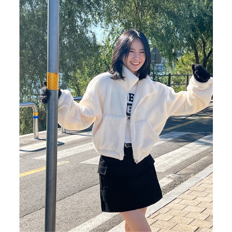 無地ロングニットスマホ対応手袋 | by muni:r | 詳細画像50 