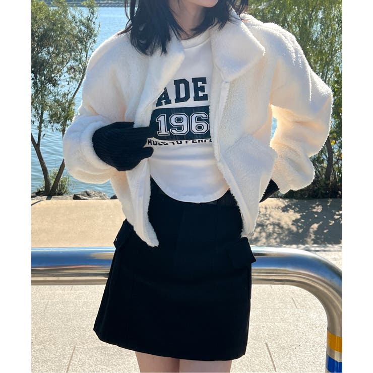 無地ロングニットスマホ対応手袋 | by muni:r | 詳細画像53 