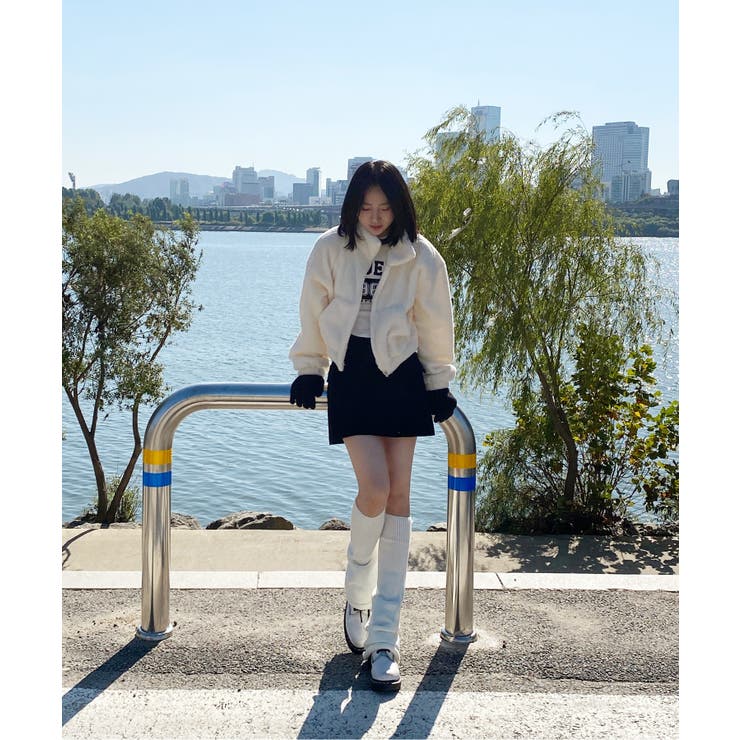 無地ロングニットスマホ対応手袋 | by muni:r | 詳細画像54 