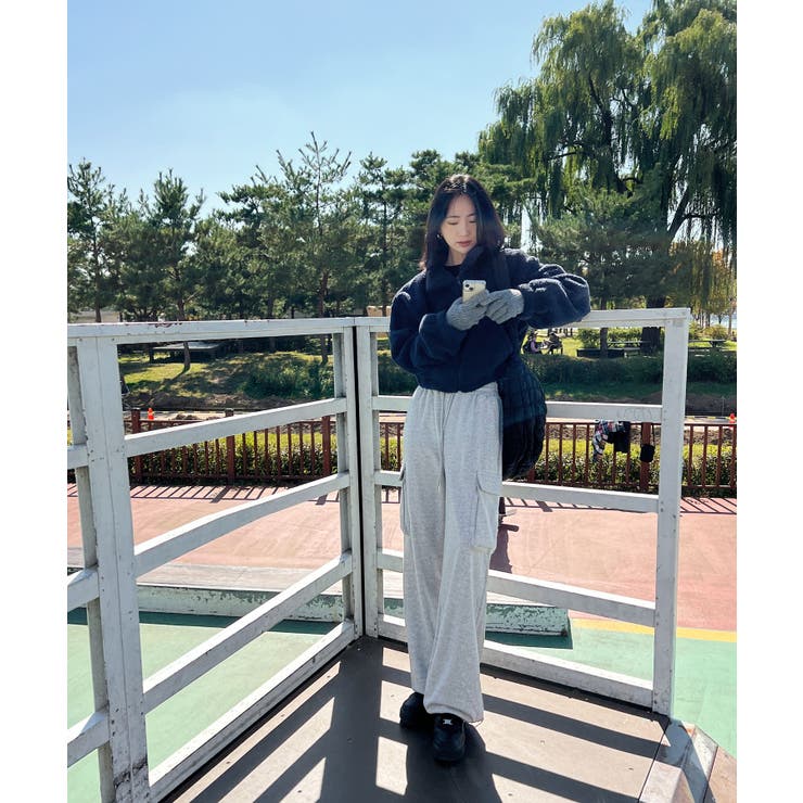 無地ロングニットスマホ対応手袋 | by muni:r | 詳細画像58 