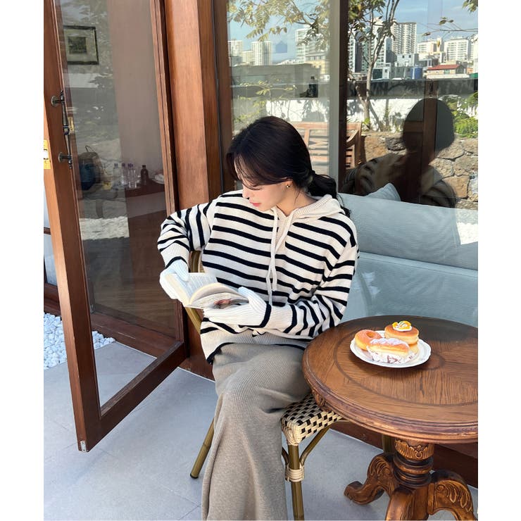 無地ロングニットスマホ対応手袋 | by muni:r | 詳細画像6 