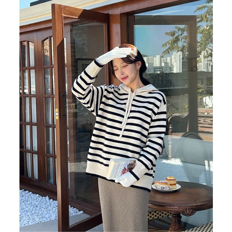 無地ロングニットスマホ対応手袋 | by muni:r | 詳細画像8 