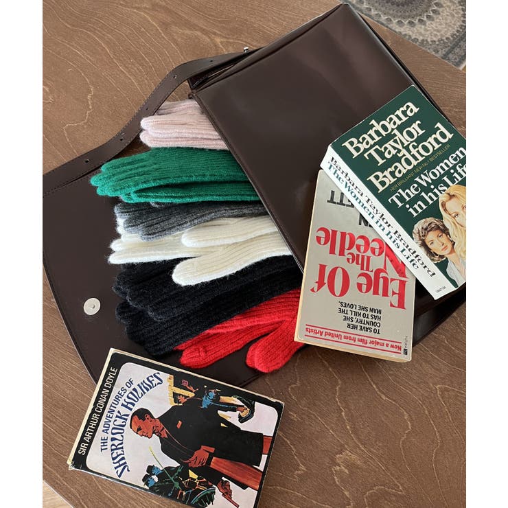 無地ロングニットスマホ対応手袋 | by muni:r | 詳細画像86 