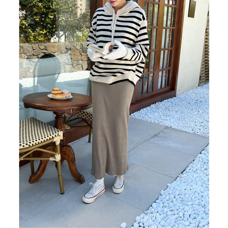 無地ロングニットスマホ対応手袋 | by muni:r | 詳細画像9 