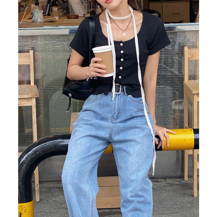 サイドフリンジスリットパンツ | by muni:r | 詳細画像20 