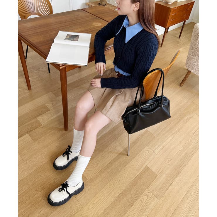 ミニ丈プリーツミニスカート | by muni:r | 詳細画像37 