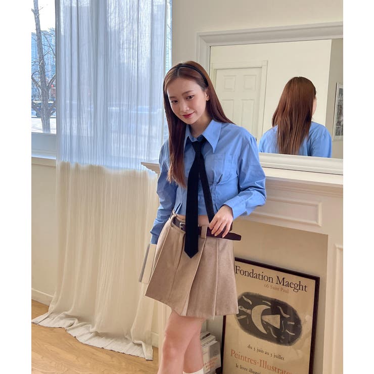 ミニ丈プリーツミニスカート | by muni:r | 詳細画像51 