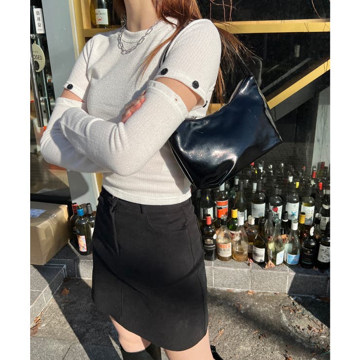 ベーシックハイウエストコットンスカート | by muni:r | 詳細画像2 